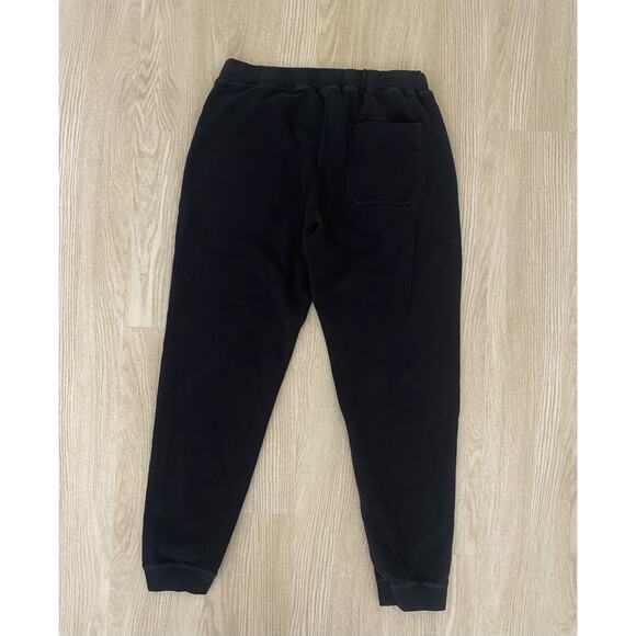 Sunspel Loopback Mens Black Jogger Sweatpants XL Quiet Luxury Loungewear - Picture 7 of 13